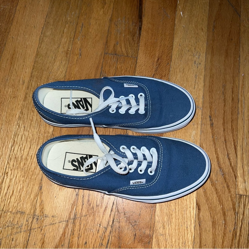 Blue Vans Authentic